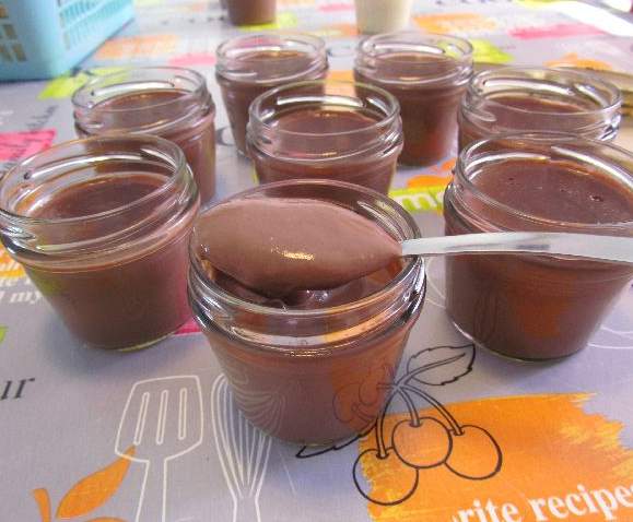 Crème danette chocolat version améliorée