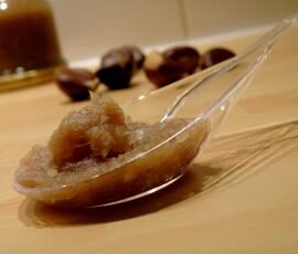 Crème de châtaignes et ses éclats