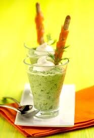 Crème de concombre à ma façon