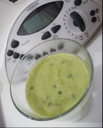 Crème de petits pois