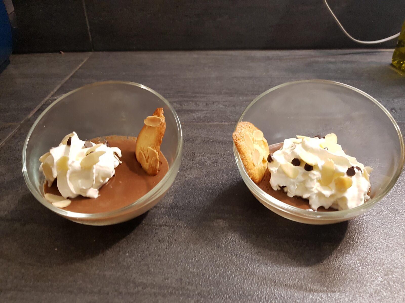 crème dessert au chocolat