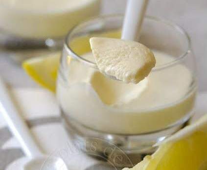 Crème dessert au citron