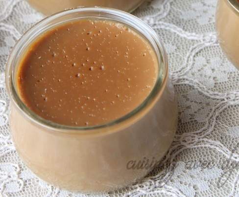 Crème dessert café