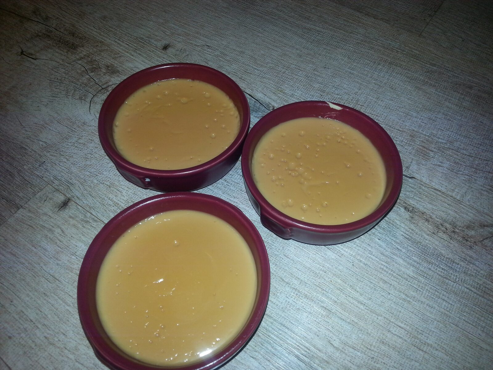 crême dessert caramel