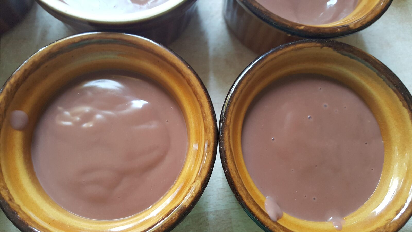 Crème dessert chocolat mascarpone