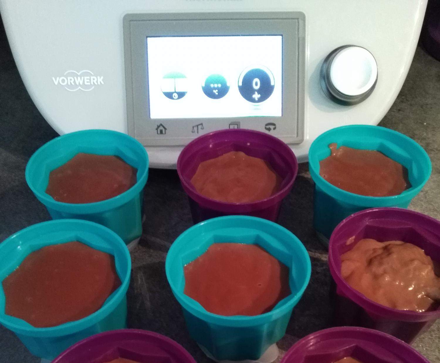 Crème dessert onctueuse au chocolat au lait.