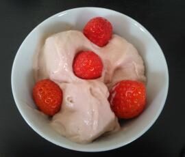 Crème glacé à la banane