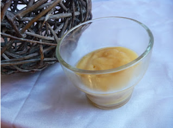 Crèmes à l’orange et leurs morceaux d’oranges confites