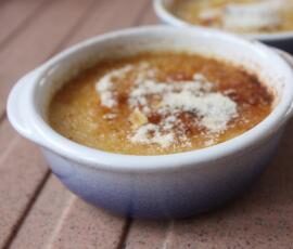 Crèmes brulées à la noix de coco