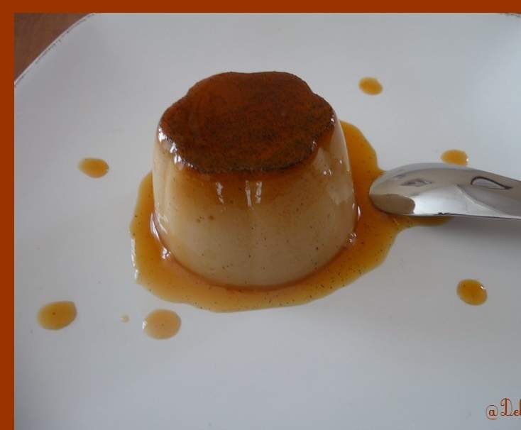 Crèmes caramel et vanille
