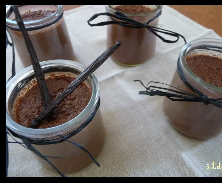 Crèmes cuites au chocolat