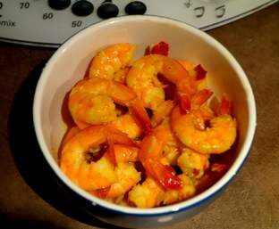 Crevettes apéritives épicées