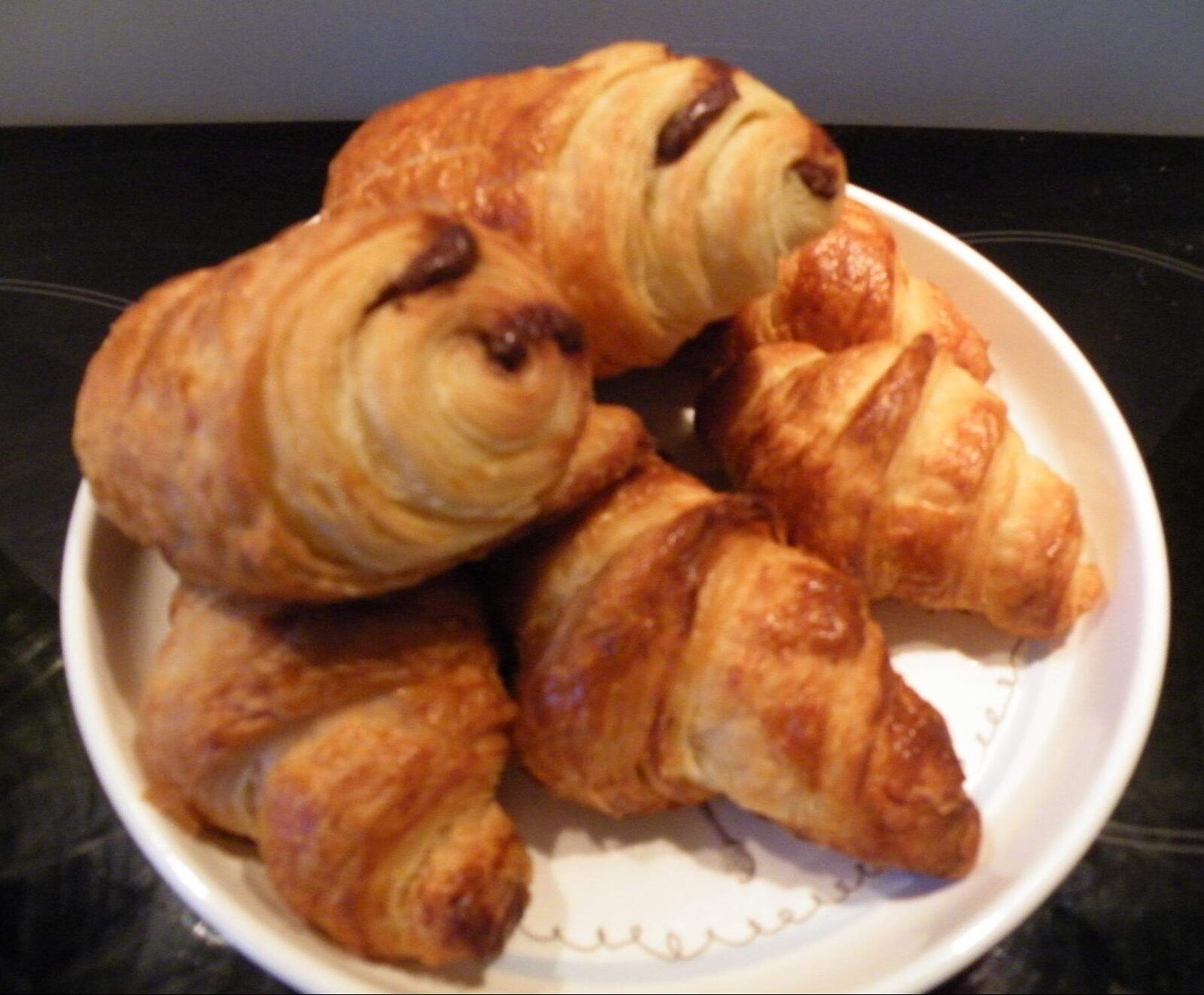 Croissants et pains aux chocolats