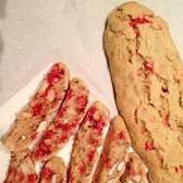 Croquants aux pralines roses