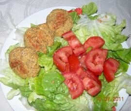 croquette au crabe, citronnelle et basilic