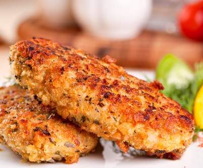 Croquettes de jambon et pommes de terre