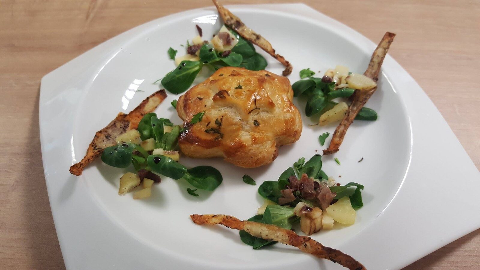 Croustade des rois revisitée aux 2 pommes et Saveurs d'Ariège - THERMOSTARS