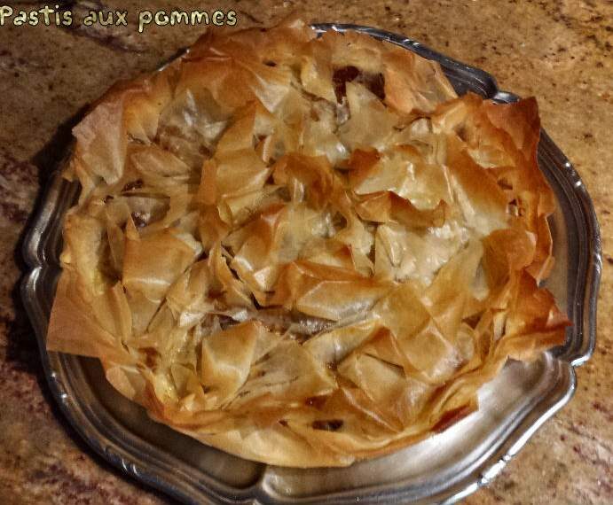 Croustade du sud ouest aux pommes