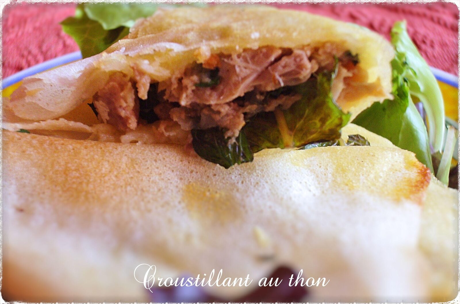 Croustillant au thon