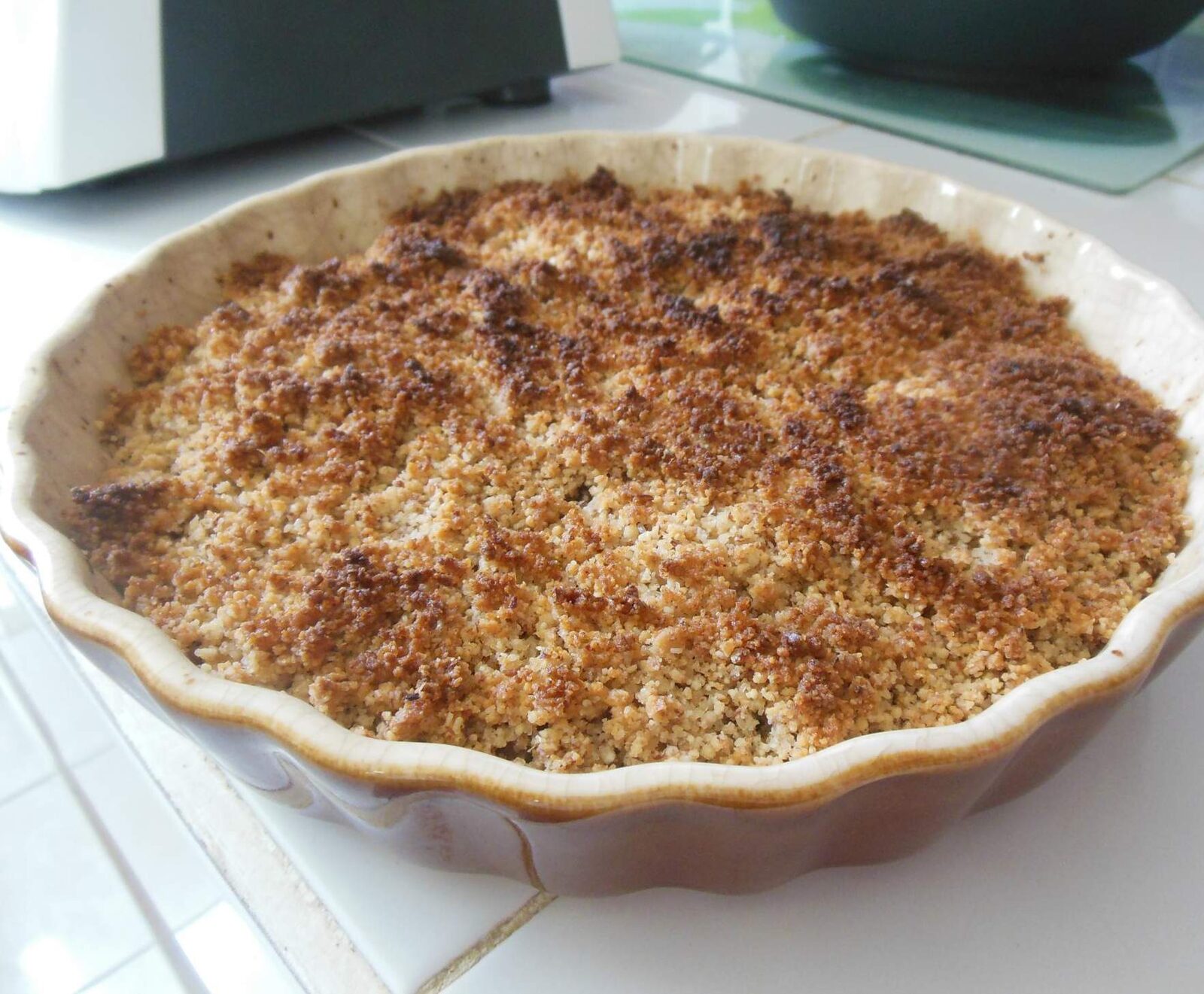 Crumble à la banane (vegan)