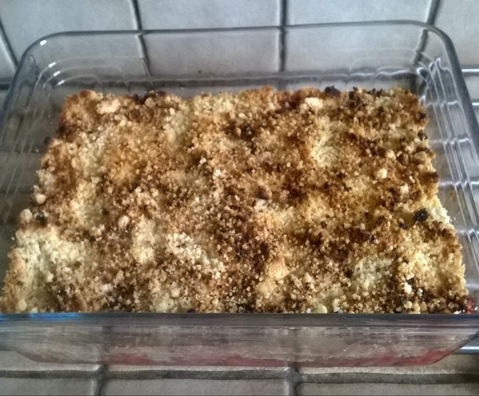Crumble aux fraises