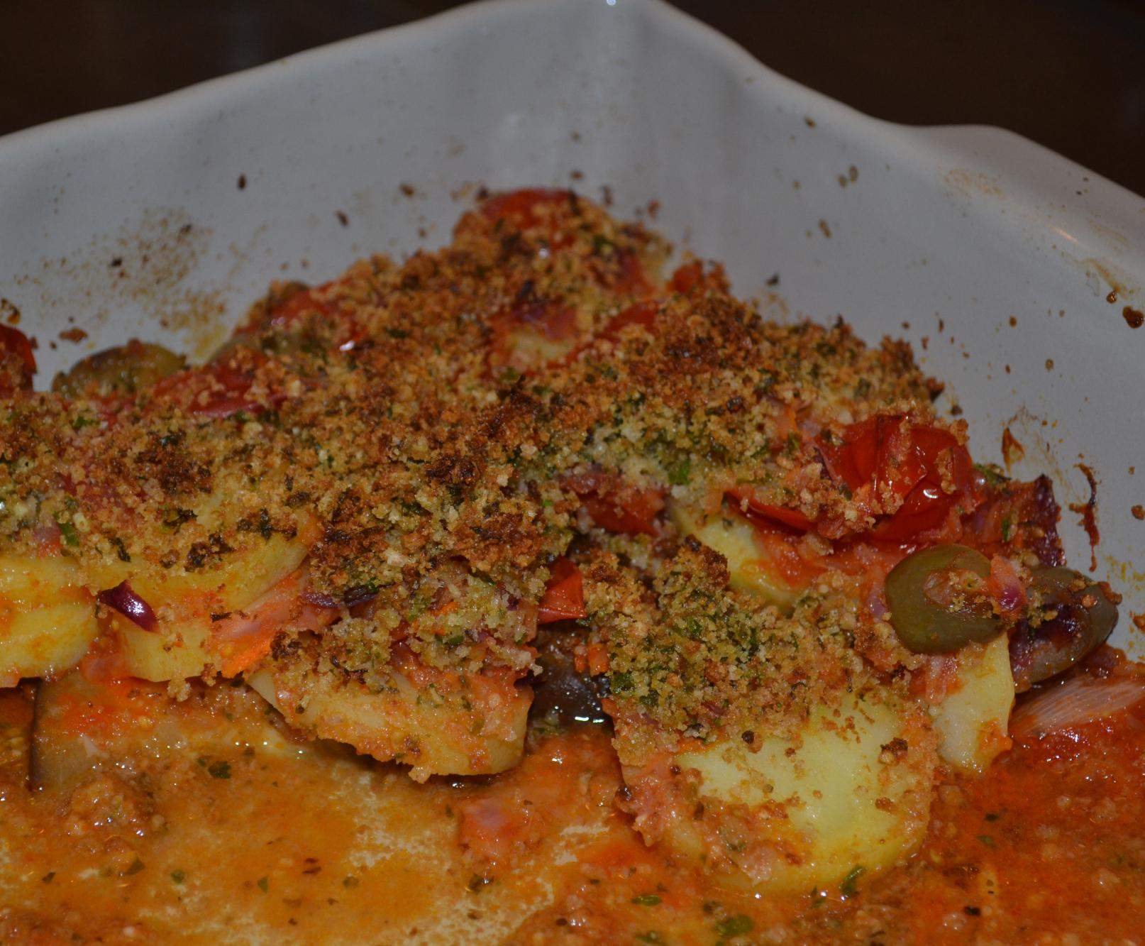 Crumble aux légumes