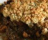 Crumble aux légumes du soleil ou Tarte crumble aux légumes du soleil avec Amora®