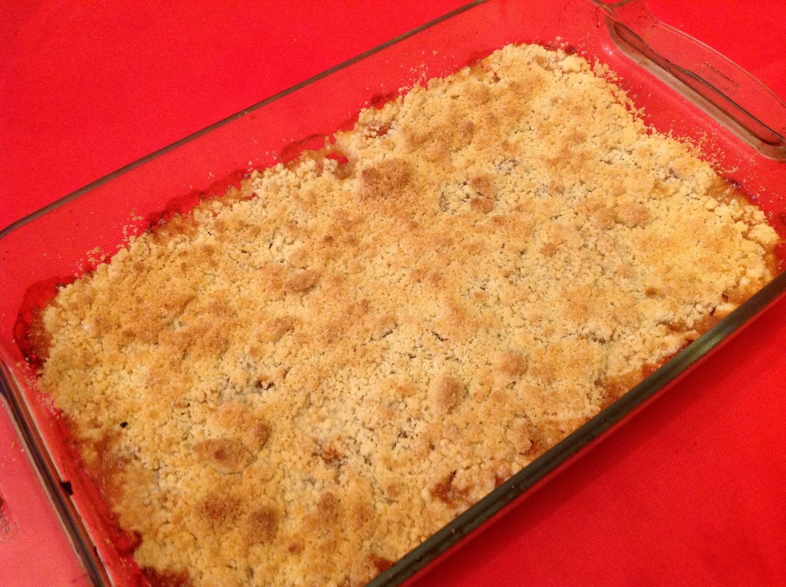 Crumble aux pommes