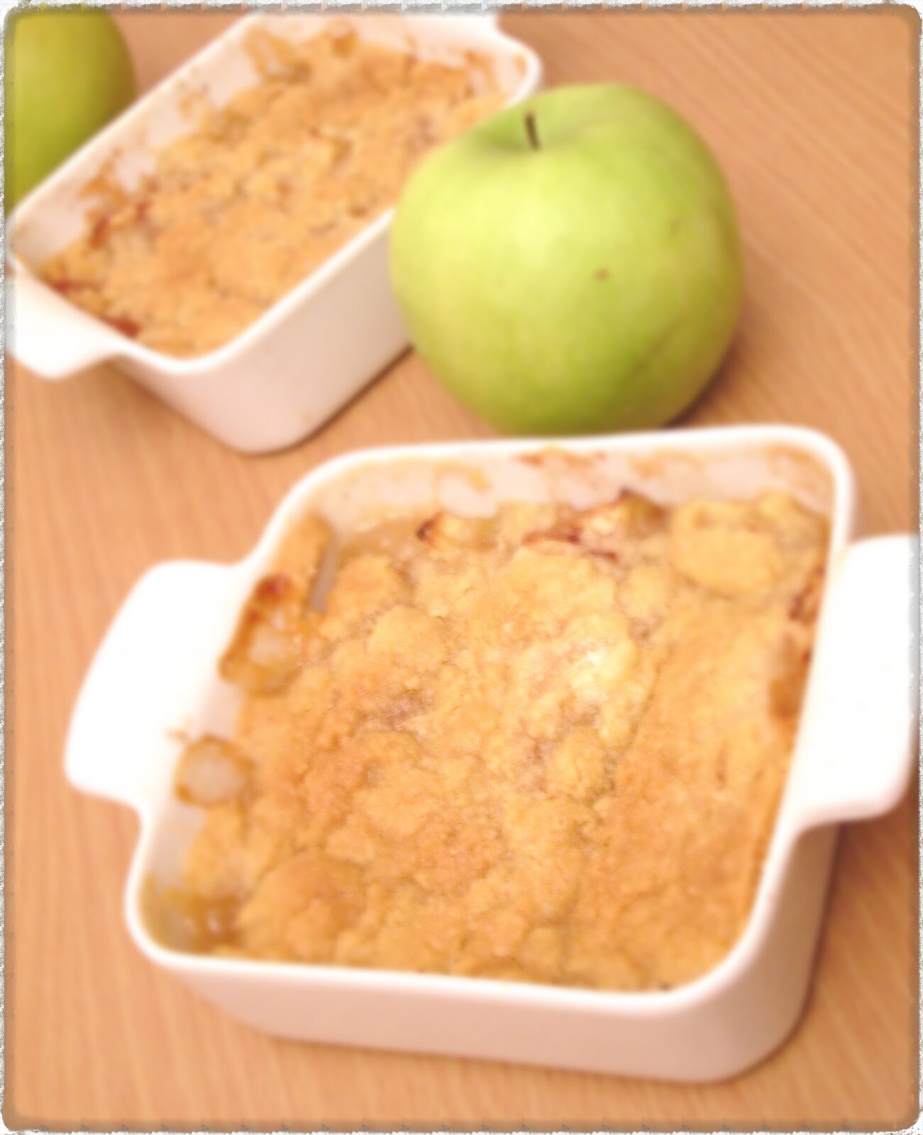 Crumble aux pommes