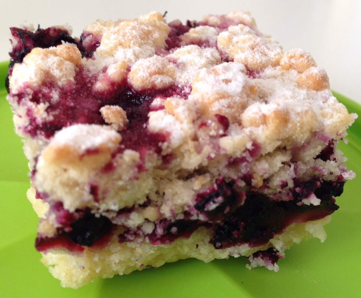 Crumble Barre aux fruits rouges