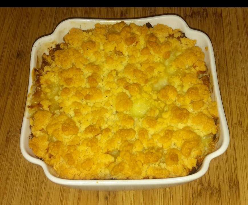 Crumble de poireaux