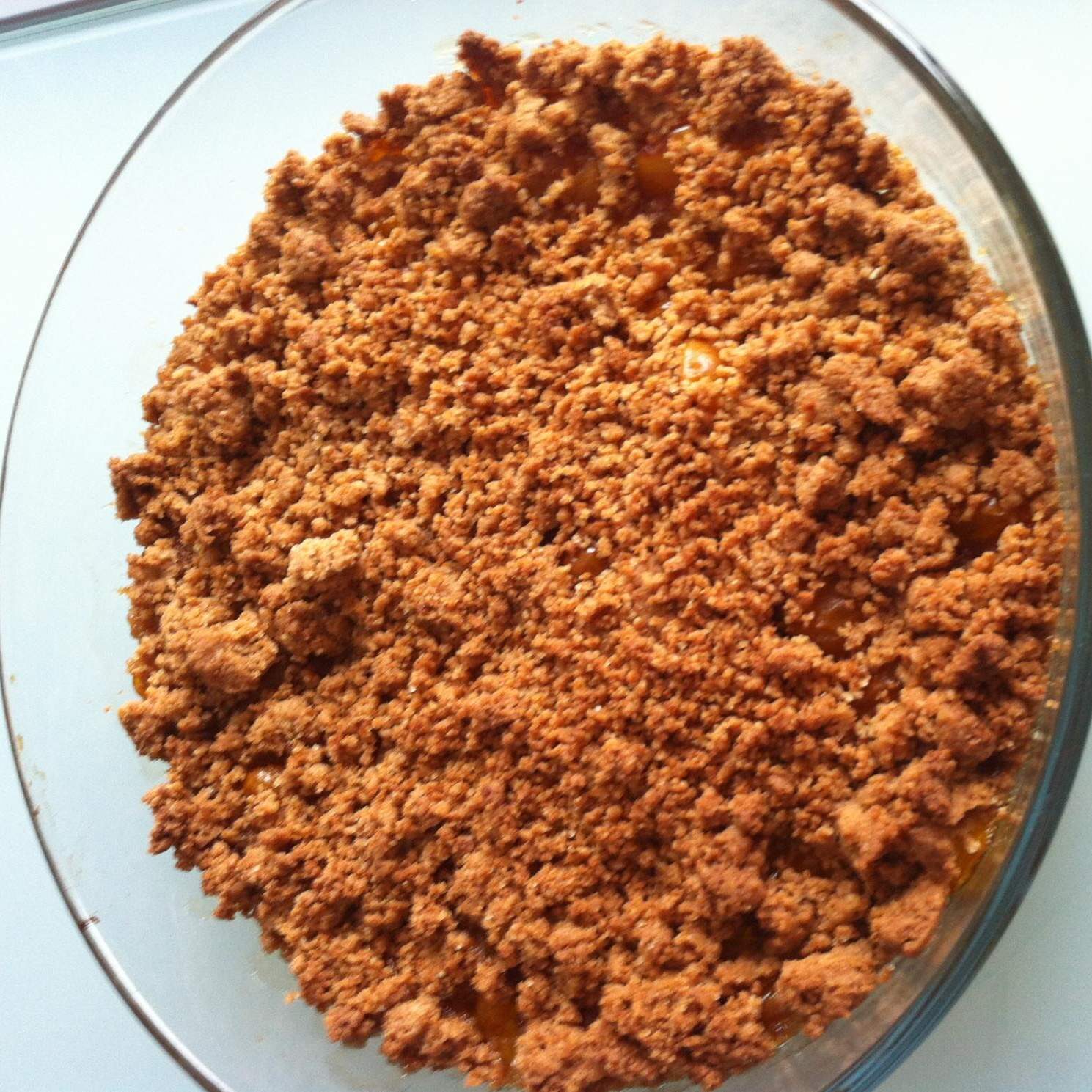 Crumble speculos-mirabelles