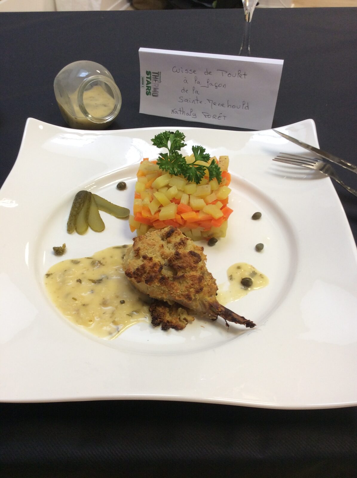 Cuisse de Poulet à la façon de la Saint Menehould Thermostars