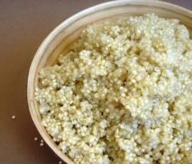 Cuisson du Quinoa