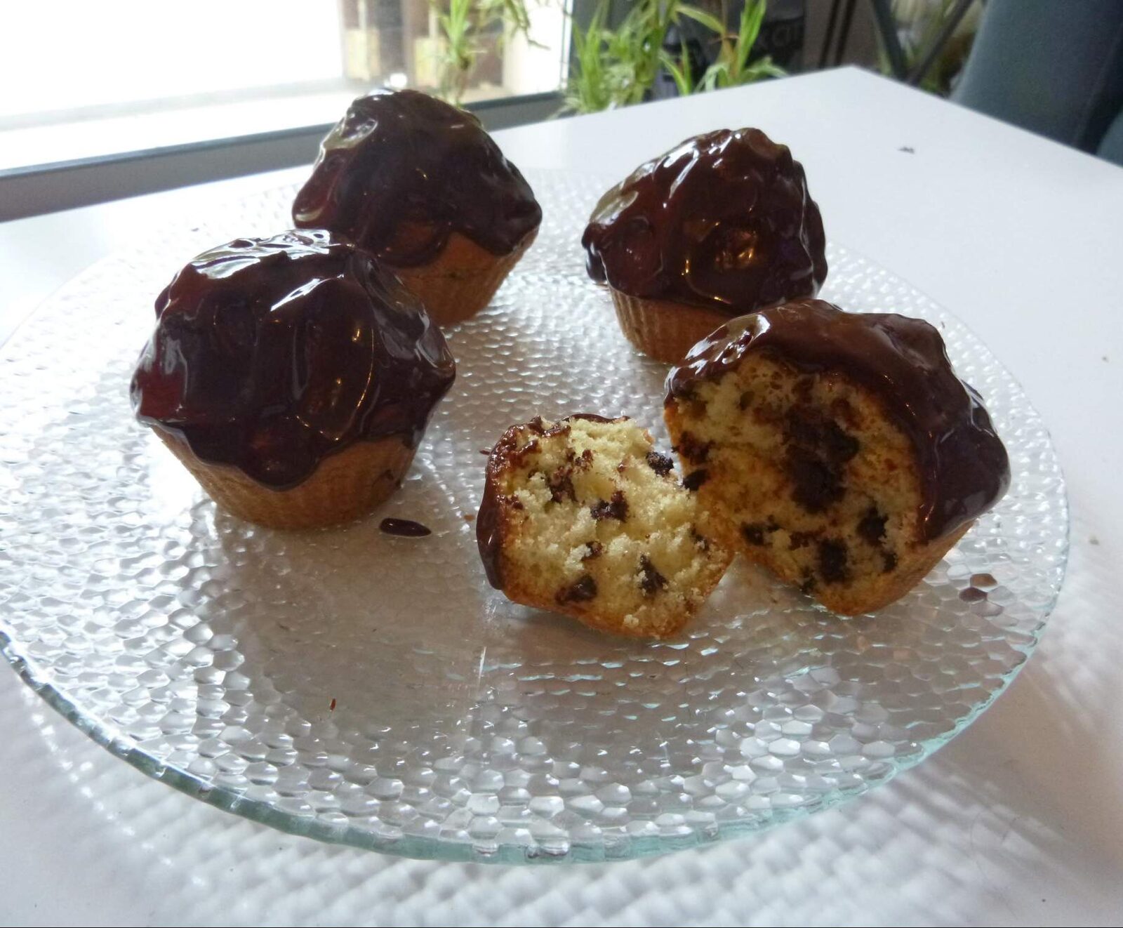 Cupcake aux pépites de chocolat