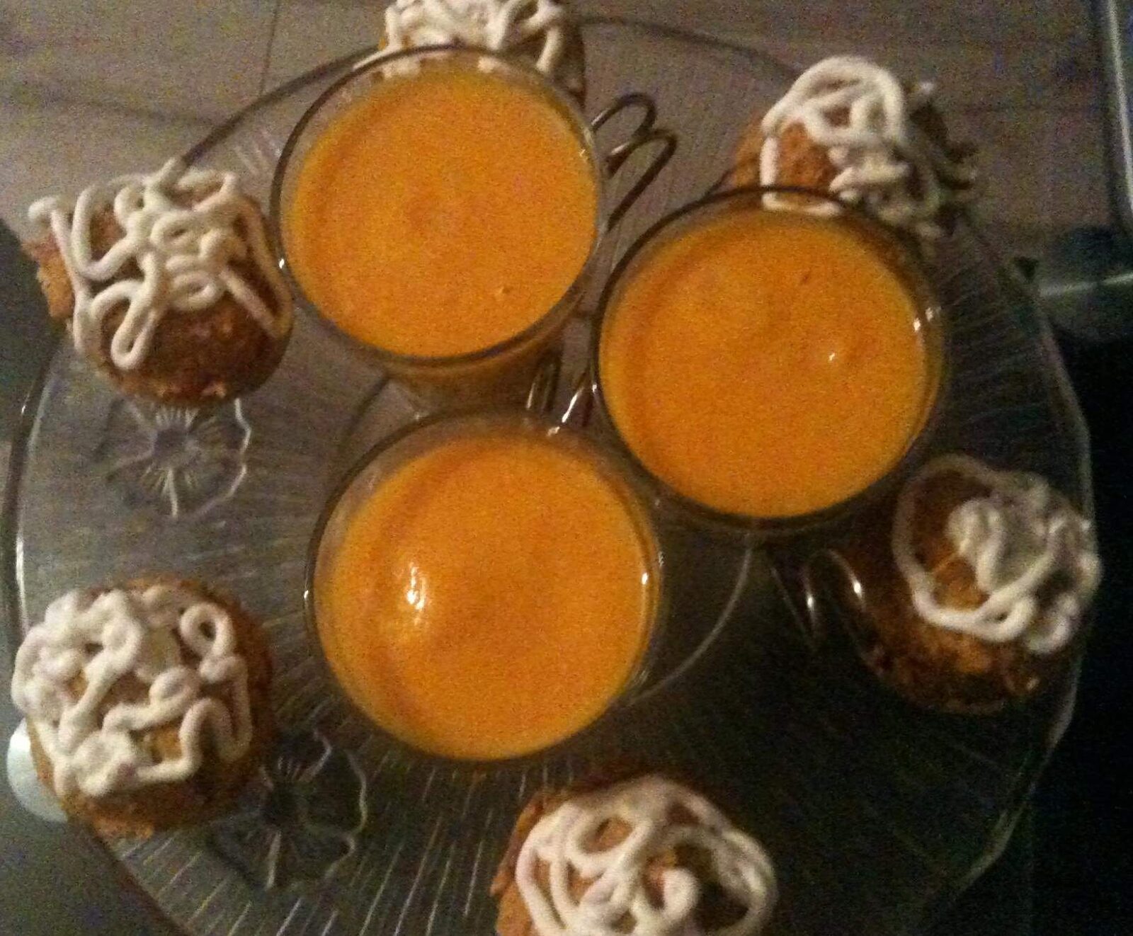 Cupcake / Muffin à la carotte et aux épices