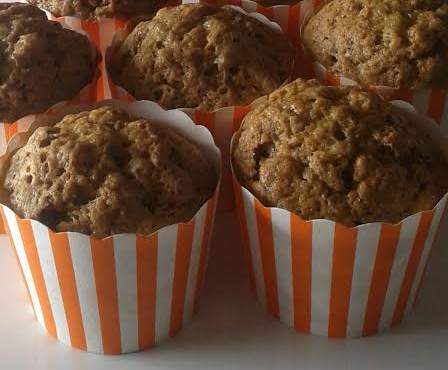 Cupcake / muffins d'hiver (carotte,canelle, noix)