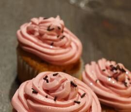 Cupcake pépite de chocolat