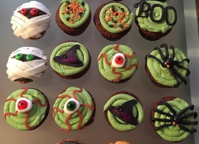 Cupcakes Halloween au butternut
