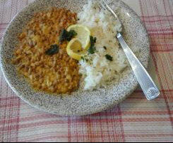 CURRY de LENTILLES