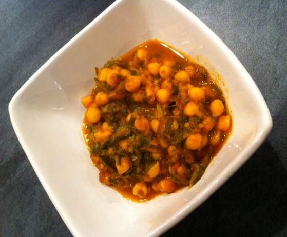 Dahl de pois chiches aus légumes (vegan, sans gluten, sans lactose)