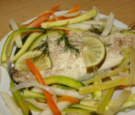 Daurade en papillottes