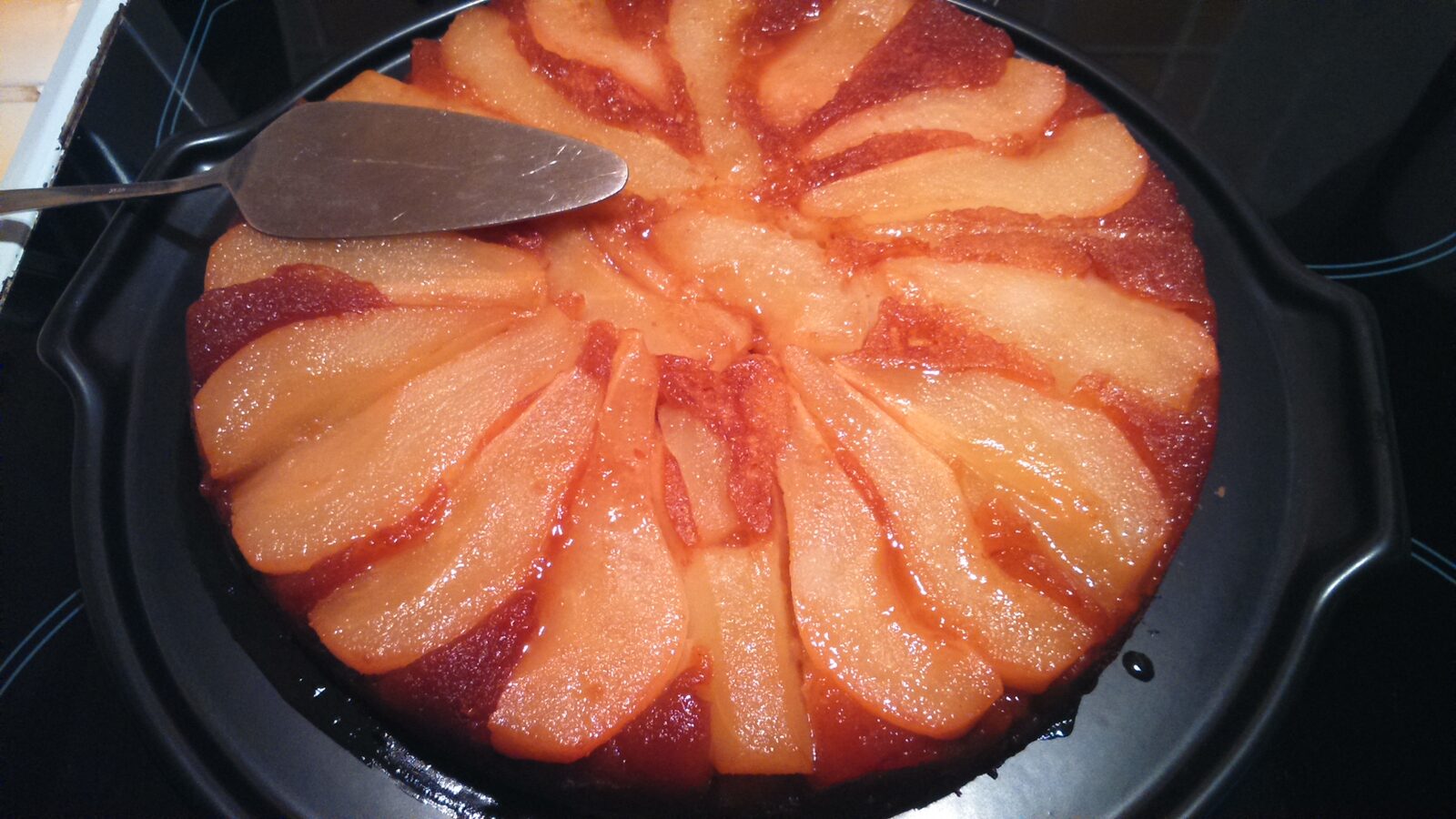 dessert aux poires et épices