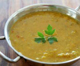 Dhal de lentilles à l'indienne