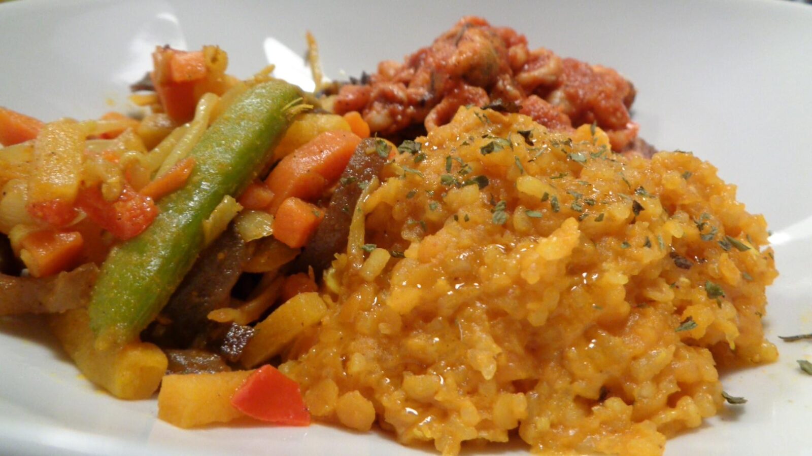 Dhal de Riz et Lentilles Corail