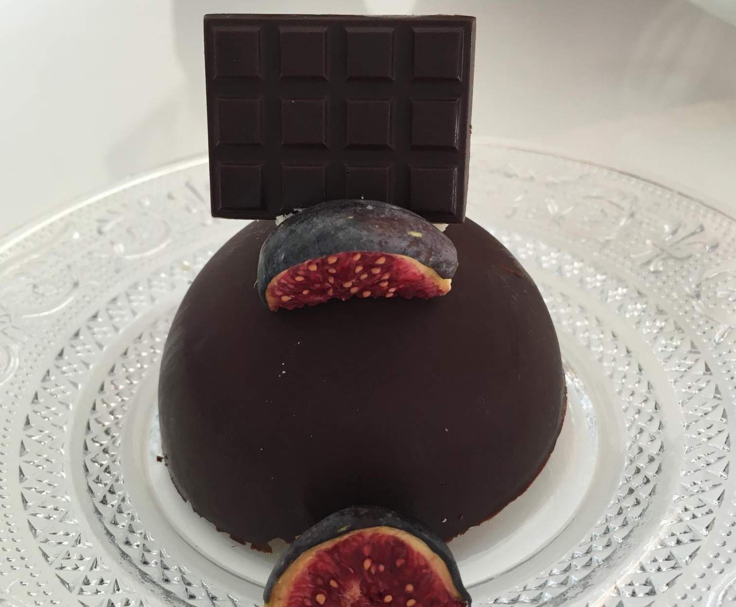 Dome craquant chocolat