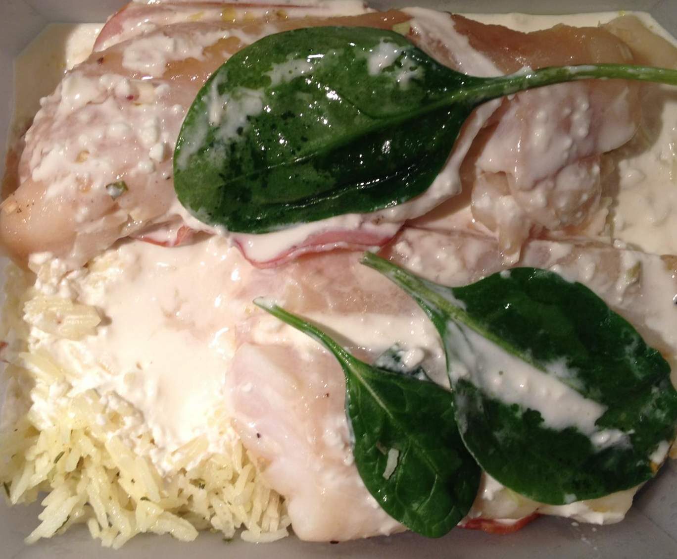 Dos de cabillaud au bacon