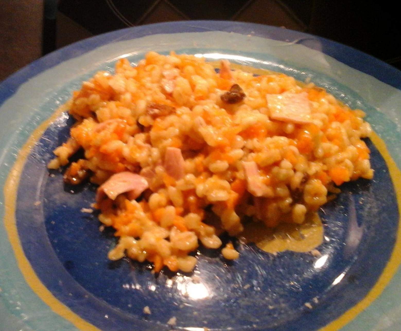 Ebly façon risotto aux carottes et curry