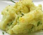 écrasée de pomme de terre