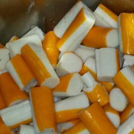 Entrée chaude de surimi